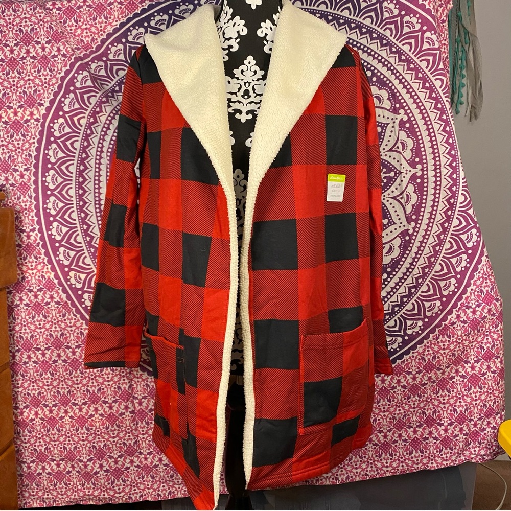 NWT Eddie Bauer fleece coat